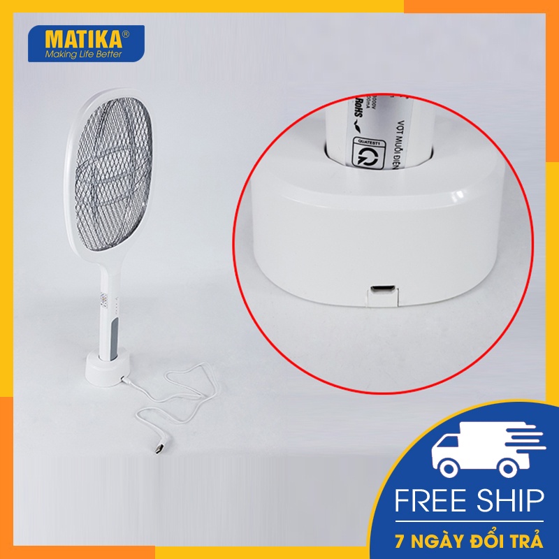 Vợt Muỗi MATIKA 2in1 MTK-MQ21