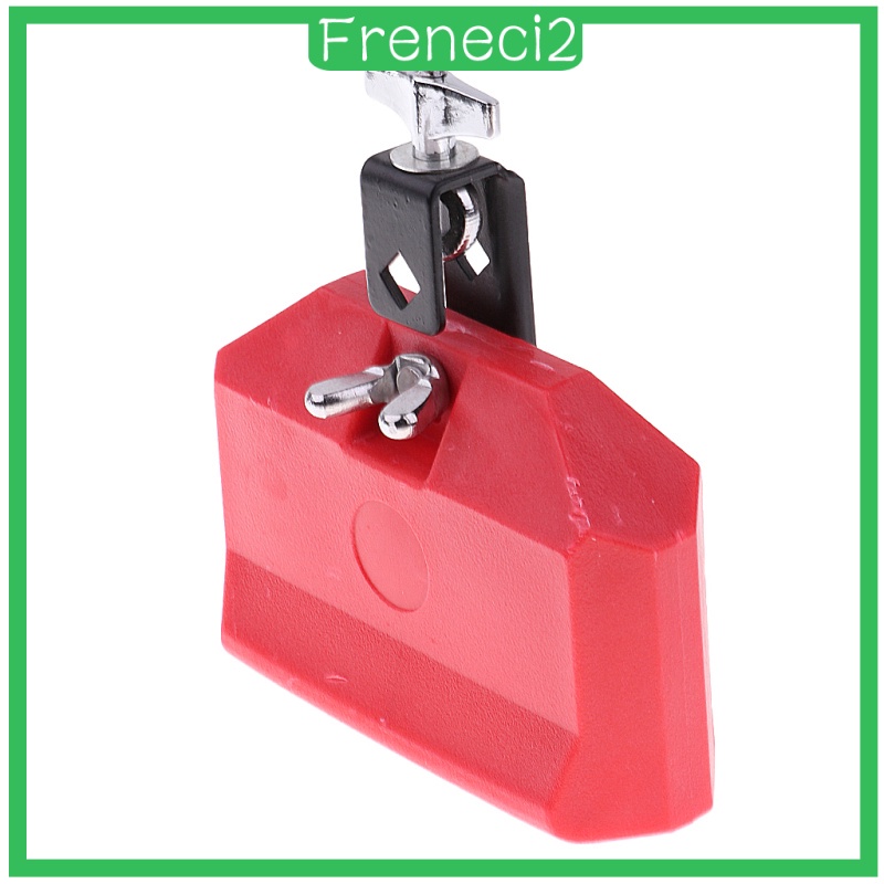 [FRENECI2] High Pitched Cowbell ABS Cow Bell Cattlebell Drum Percussion Red