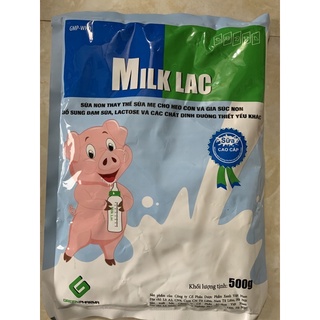 500g milk lac - sữa non thay thế sữa mẹ cho chó, mèo, heo con và gia súc non