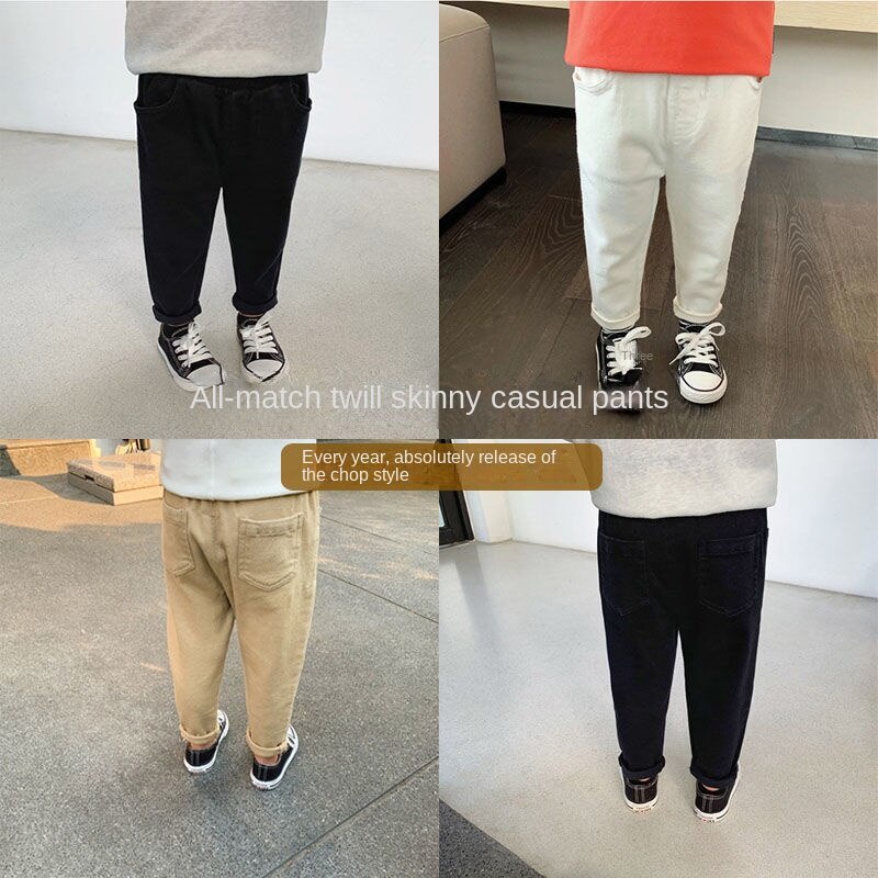 Quần Dài Thời Trang Phong Cách Năng Động Cho Bé Trai