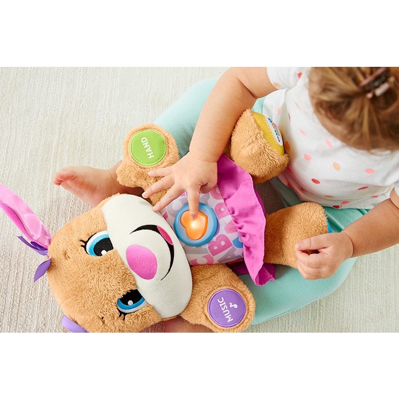Chú Chó Thông Minh Biết Hát, Biết Nói Fisher Price - Laugh and Learn Smart Stages Puppy - Sis