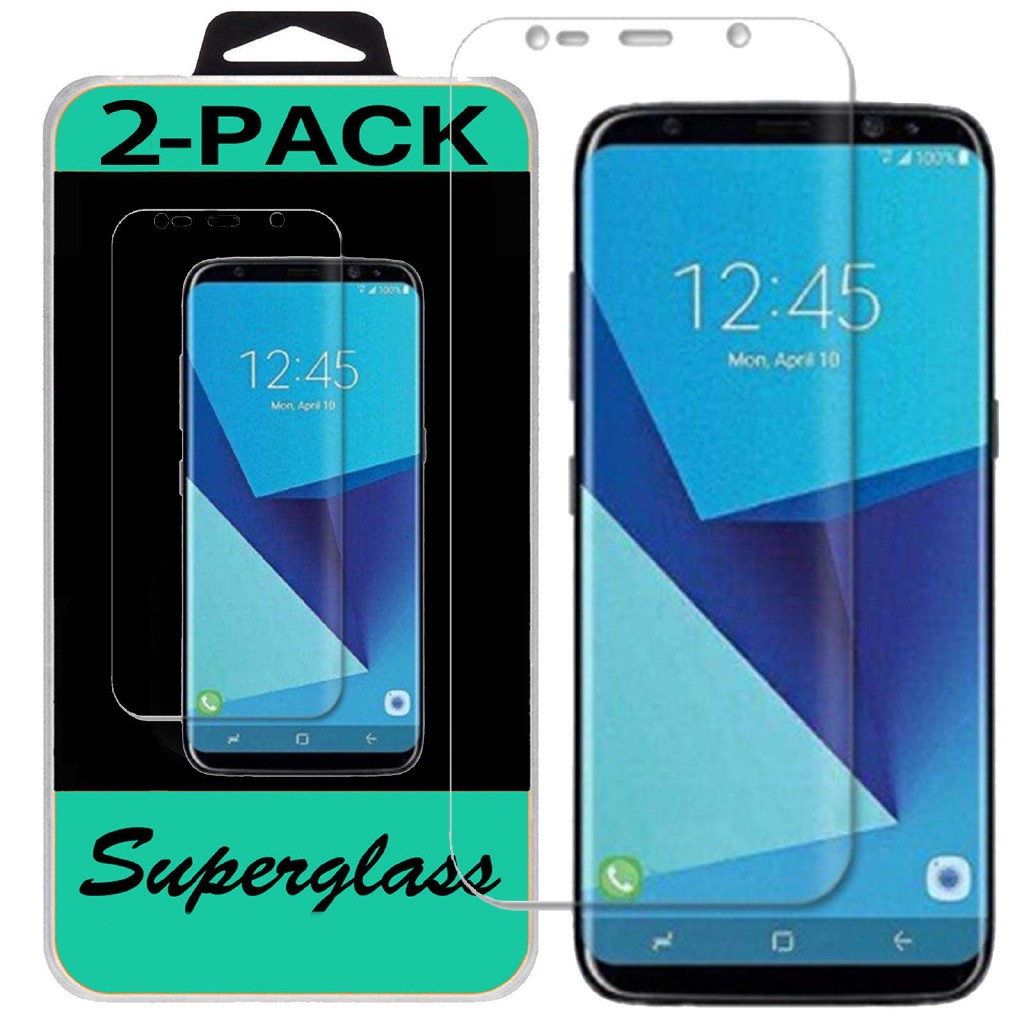 2 miếng dán cường lực cho điện thoại Samsung Galaxy S8Plus & Note 8