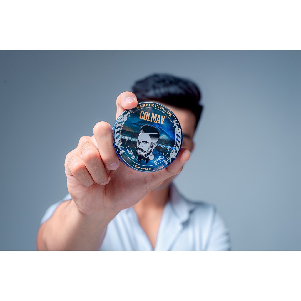 Sáp Vuốt Tóc Colmav Barber Pomade 100gr Hàng Chuẩn Chính Hãng