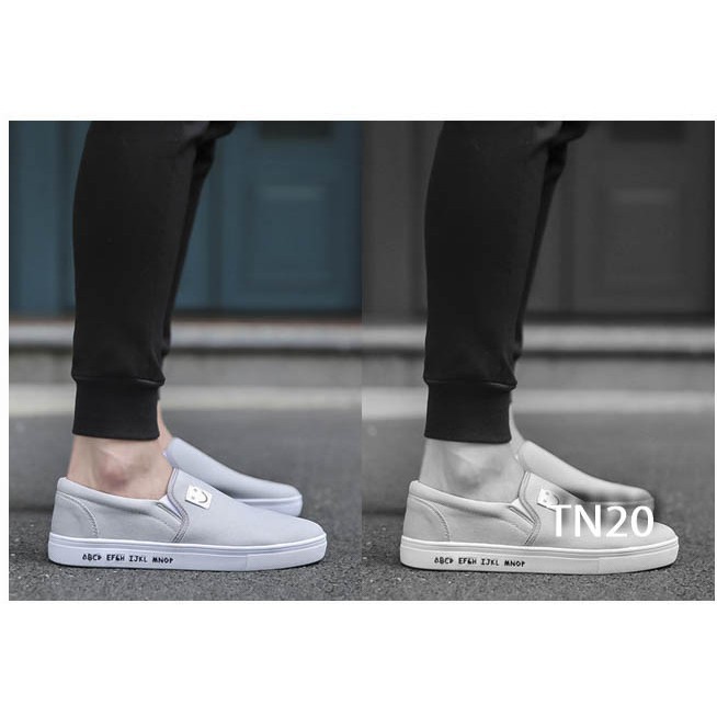 Giày Nam Cao Cấp 💖FREESHIP💖 Giày Slip on Mặt Cười Phong Cách Thời Trang Hàn Quốc | BigBuy360 - bigbuy360.vn