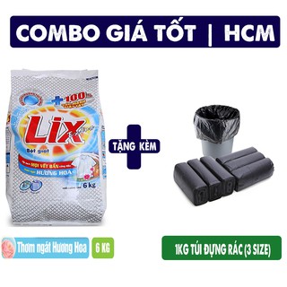 [Đặt Now giao liền] Bột giặt Lix 5.5kg Hương Hoa Xuân