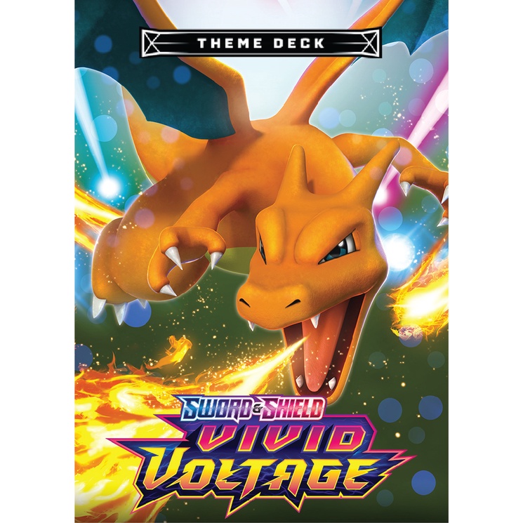 Bộ 60 Thẻ bài Pokémon Charizard Vivid Voltage - Pokémon Theme Deck 2020