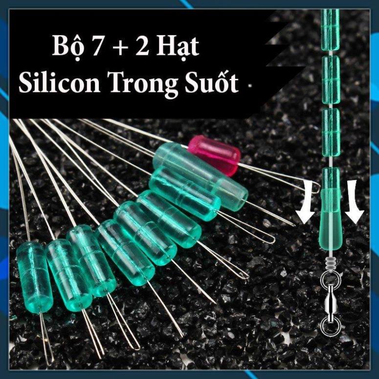 [Chất Lượng] Hạt Chặn Phao Silicon Cao Cấp - Đại Lý Đồ Câu Cá Chuyên Câu Đài,Hạt chặn phao Silicon , phụ kiện câu đài