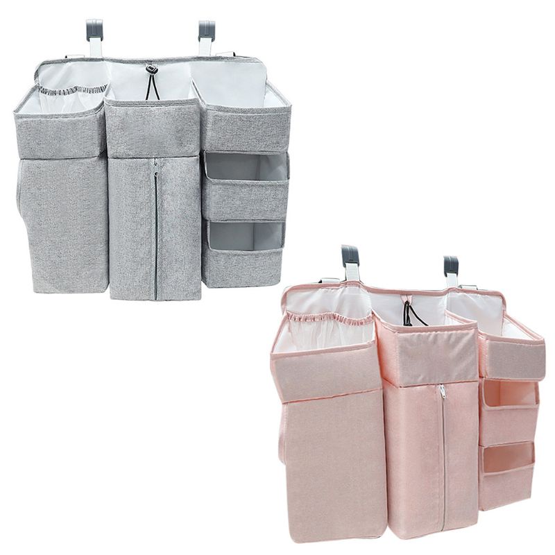 Túi Đựng Vật Dụng Treo Nôi Em Bé Tiện Lợi