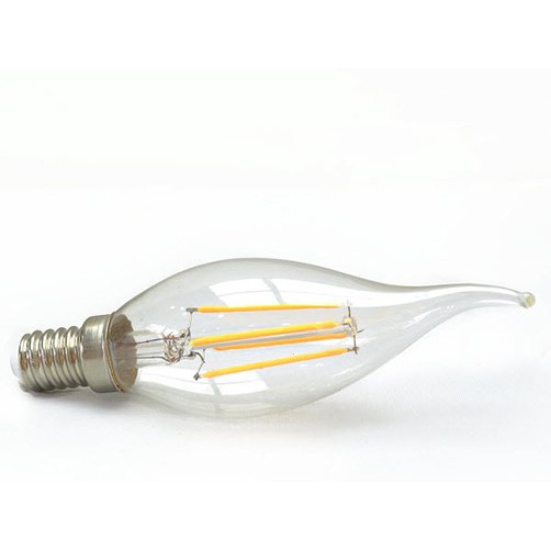 BÓNG LED EDISON QUẢ NHÓT - NẾN  THỦY TINH CÔNG SUẤT 4W