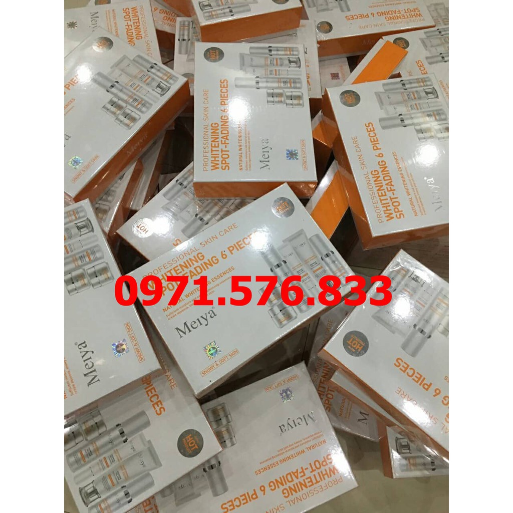 Bộ Mỹ Phẩm Meiya Nhật Bản 6 In 1 Mới Cao Cấp Màu Cam