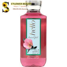 HELLO BEAUTIFUL | Bộ Sản Phẩm Gel Tắm Dưỡng Thể Xịt Thơm Mịn Da Lưu Hương Toàn Thân Bath & Body Works | BigBuy360 - bigbuy360.vn