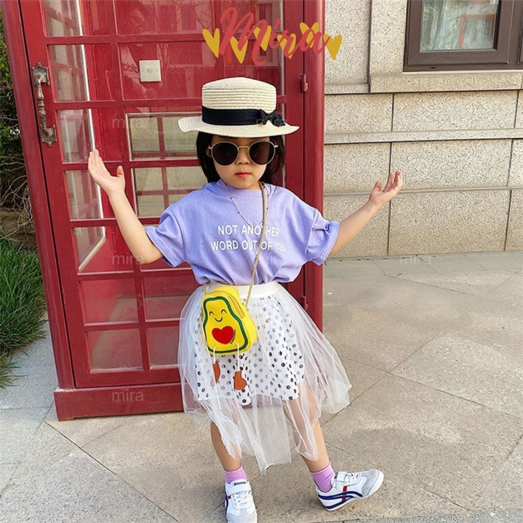 Túi Đeo Chéo Cho Bé Hình Quả Bơ Dễ Thương Cute Cho Bé Gái Phong Cách Ulzzang Hàn Quốc MIRA-TV5003