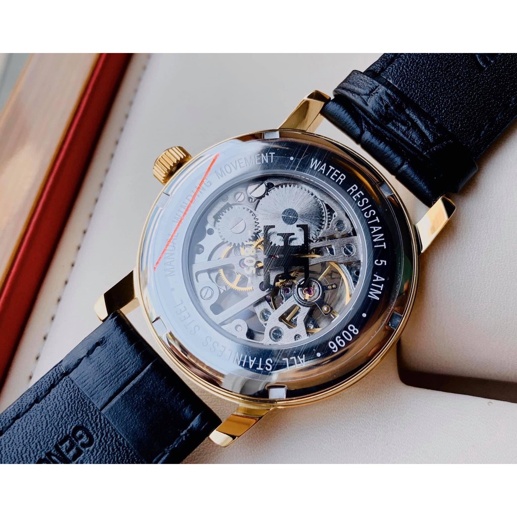 Đồng hồ nam chính hãng Thomas Earnshaw Westminster Mechanical ES-8096-02 - máy cơ tự động - kính cứng