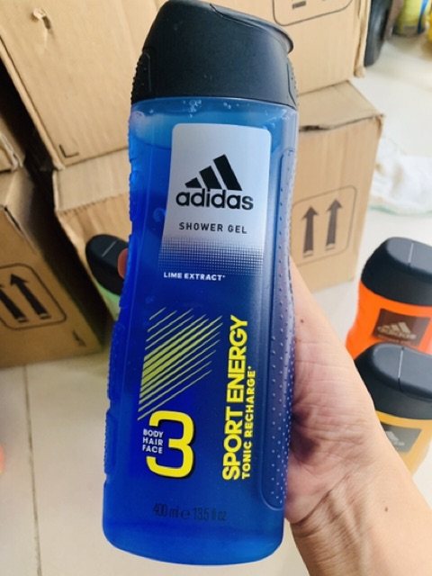 [SG SẴN] Tắm gội 3in1  Adidas cho nam 400ml