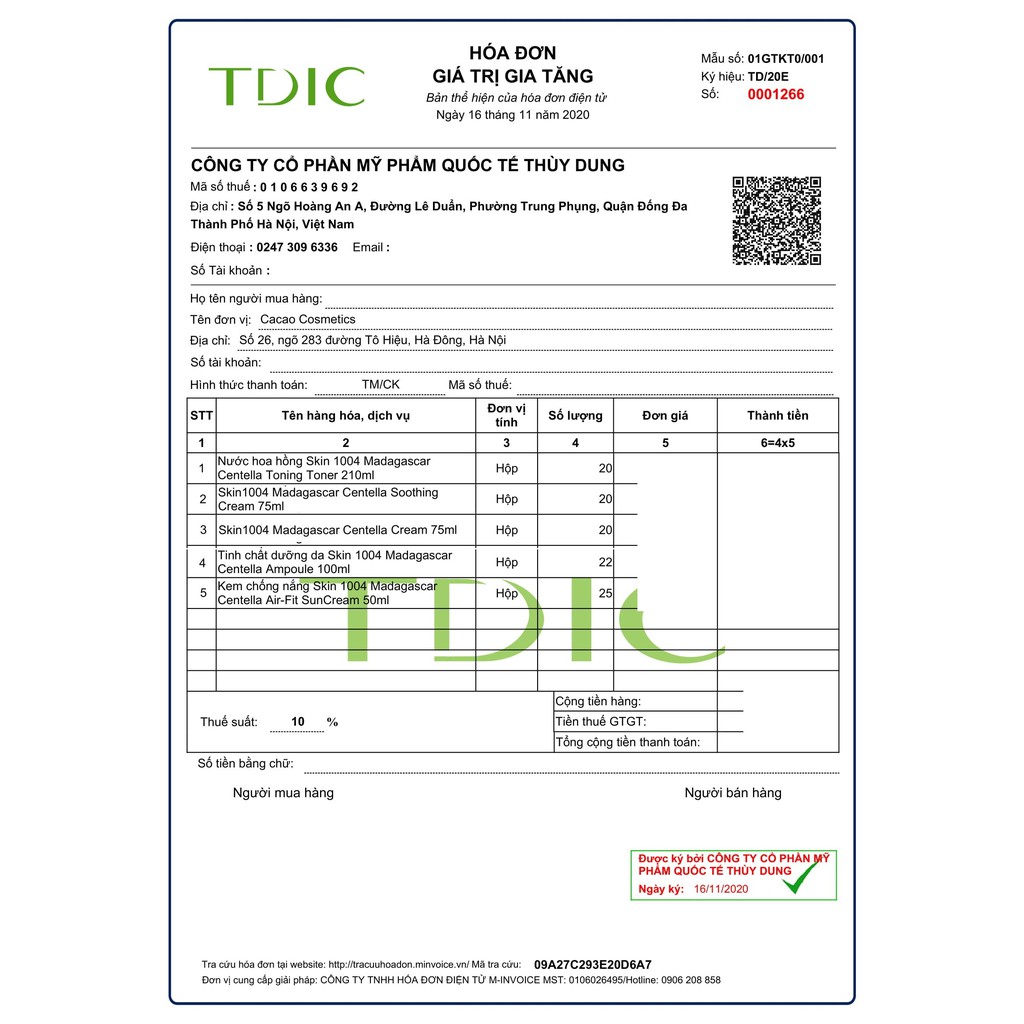 Tinh Chất Ngừa Mụn Mờ Thâm Phục Hồi Da Madagascar Centella Ampoule Serum Skin1004