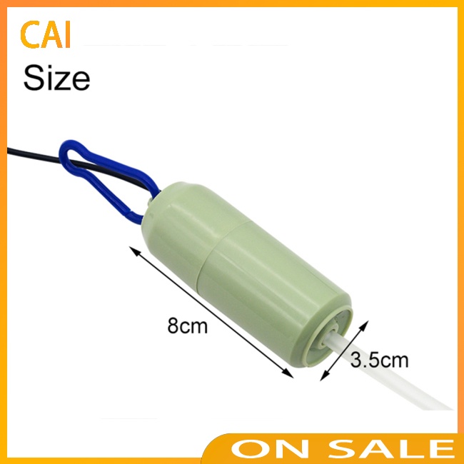 Máy Bơm Oxy Mini Tiết Kiệm Năng Lượng Cho Bể Cá Sạc Usb