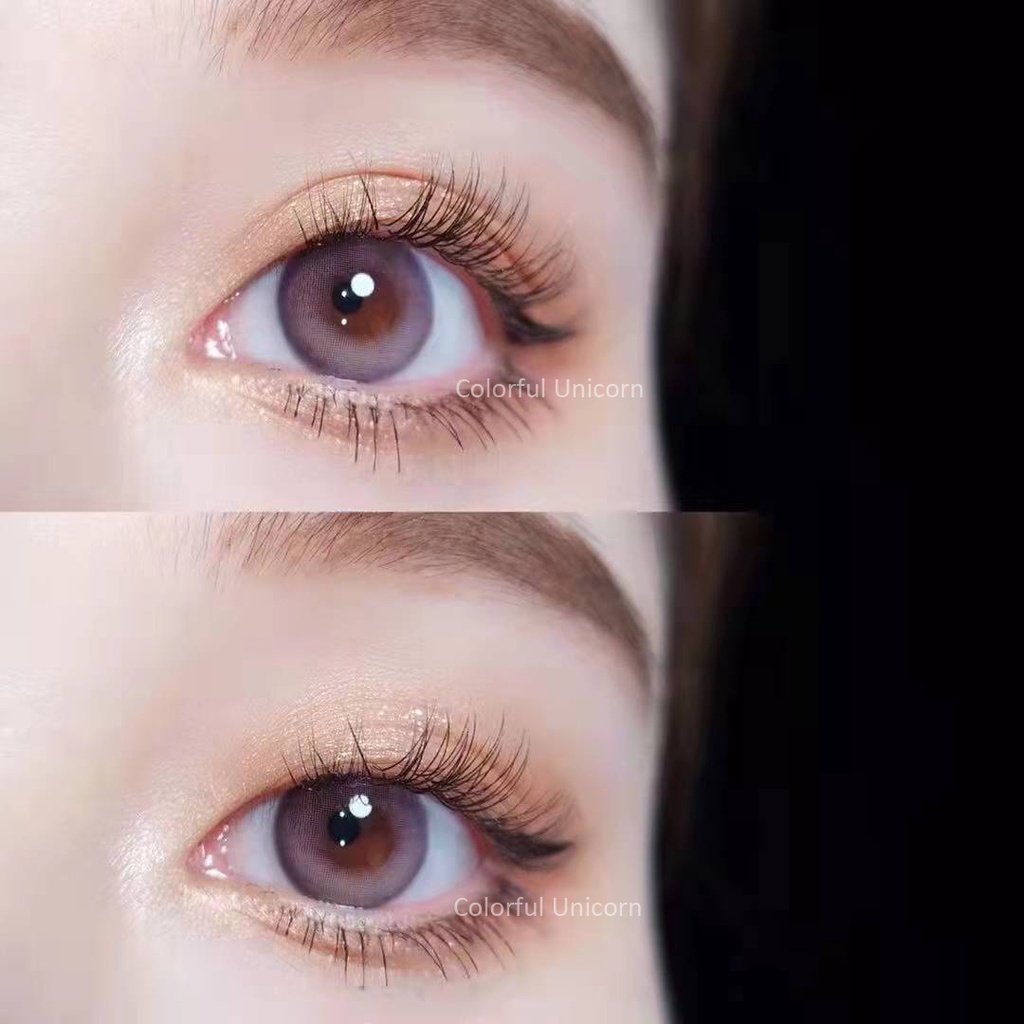 Kính áp tròng Colorhunter Dùng 1 Năm 14.0mm 0 - 8 Độ 1 cặp  NYXDP