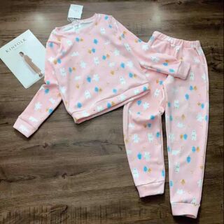 Bộ nỉ bông cho nữ cute (bảng 7 màu)