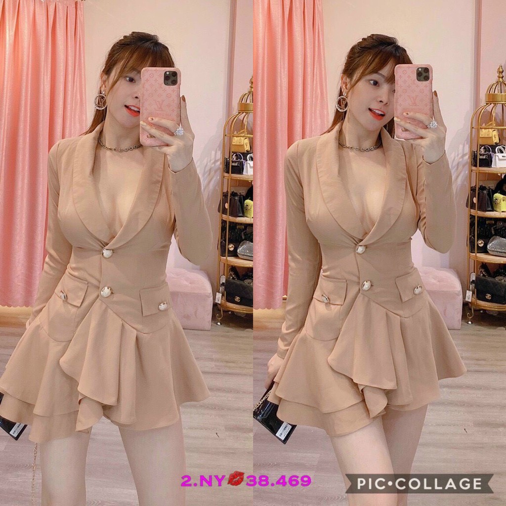 set vest cá tính bèo bèo kèm quần