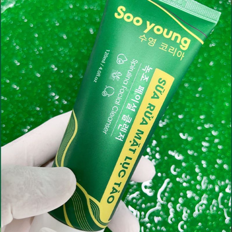 Sữa Rửa Mặt Lục Tảo Soo Young