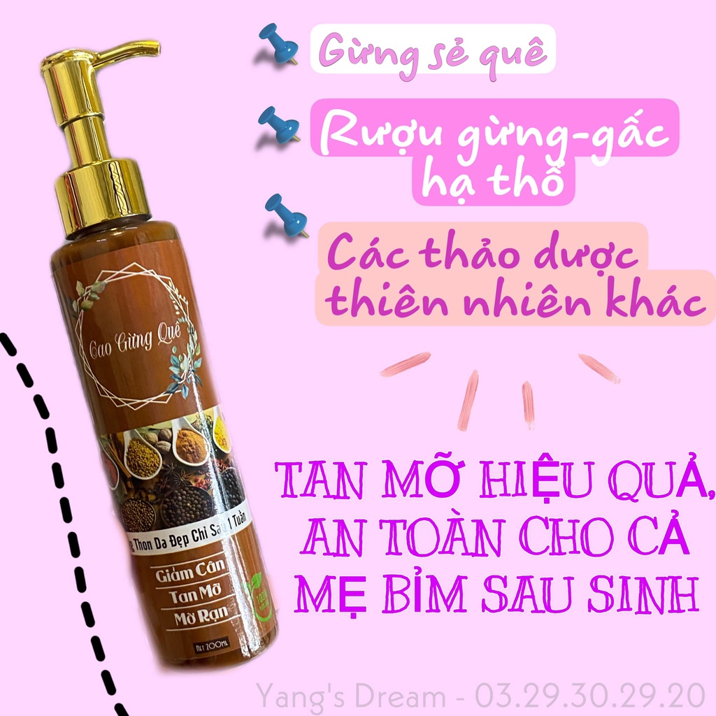 Kem tan mỡ, kem tan mỡ bụng , khắc phục thâm