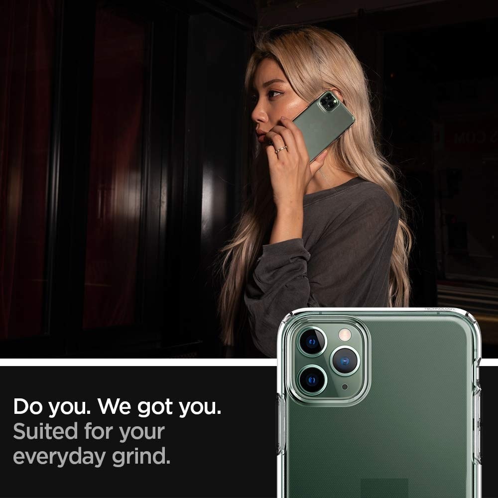 Ốp lưng IP 11 Pro Max / 11 / 11 Pro Spigen Liquid Crystal  Hàng Chính Hãng.