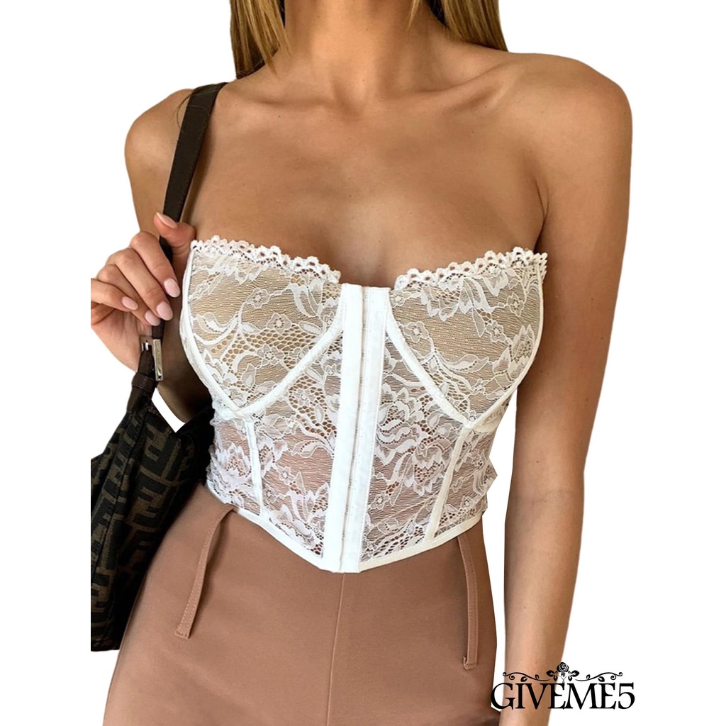 Áo Ren Dài Tay Hở Lưng Gợi Cảm Cho Nữ