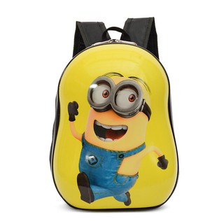 Ba lô 3D trứng cho bé mầm non ( Hình minion)
