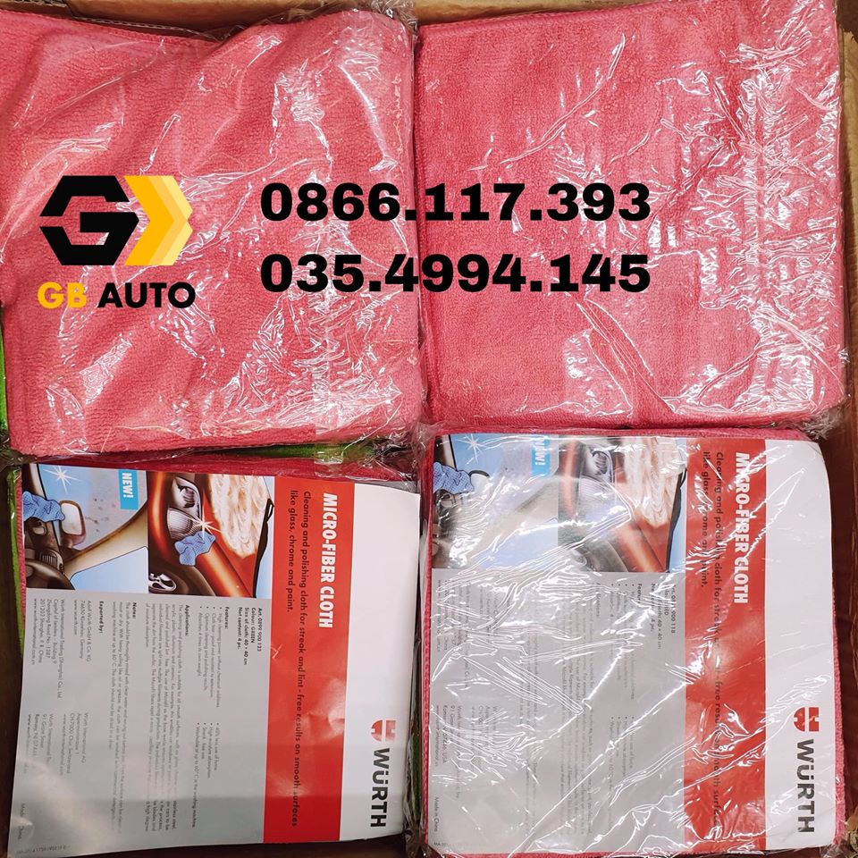 KHĂN LAU XE WURTH MICROFIBER TOWEL 400G