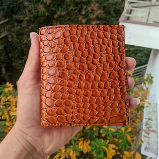 [ GIÁ HỦY DIỆT ] Ví ( bóp ) nam da PU bóng dập vân cá sấu Lịch Lãm - Sang Trọng kiểu ngang và đứng.