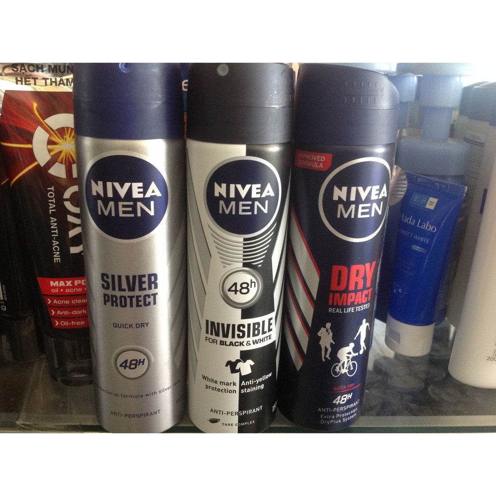 Xịt ngăn mùi Nivea Men 150ml
