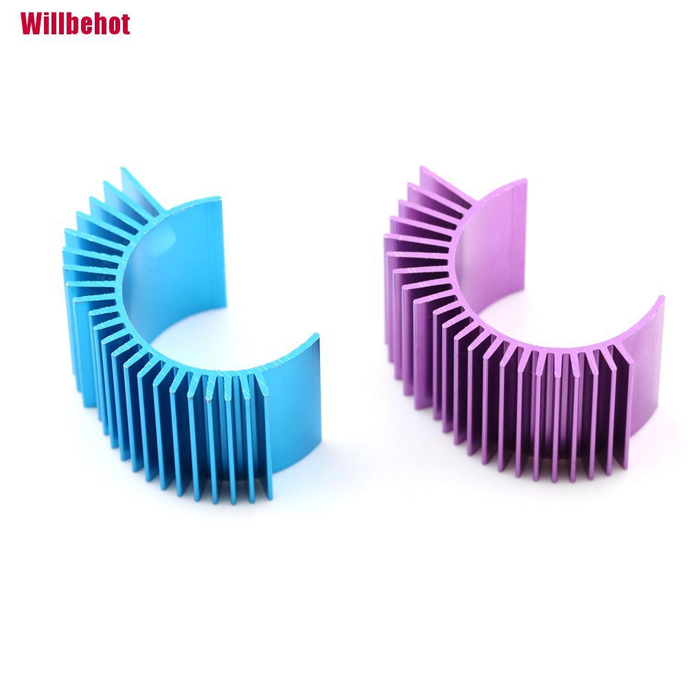 [Willbehot] Motor Cooling Heat Sink Top Vented 540 545 550 Size For 1/10 Rc Car [Hot]