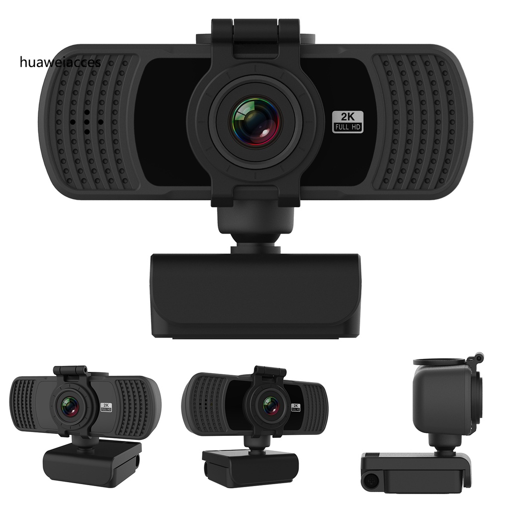 Webcam Hua-Webcam 2k Tự Động Lấy Nét Kèm Micro Cho Mac Laptop