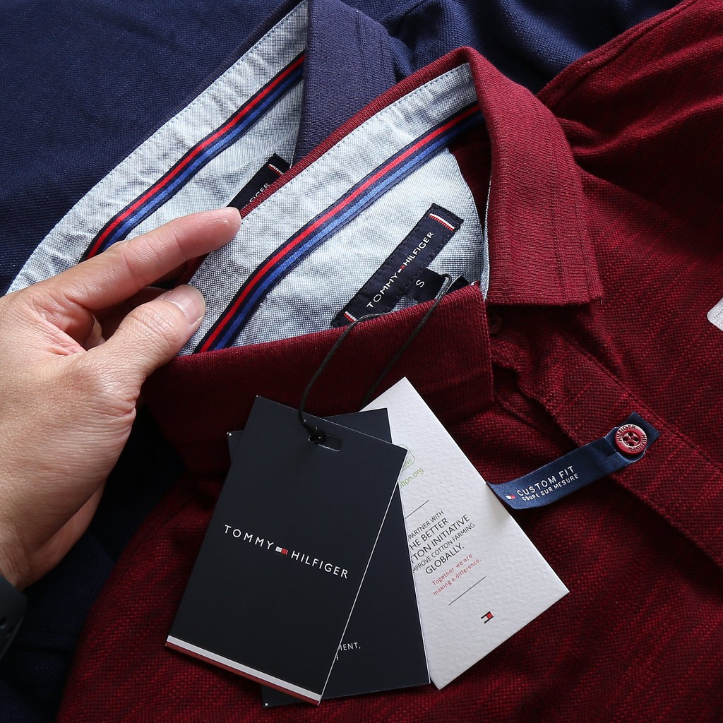 {CAO CẤP} Áo Polo custum Fit cotton pinque chính phẩm