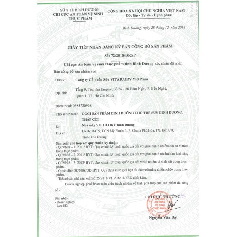 Sữa Oggi Gold 900g có mã QR 2025