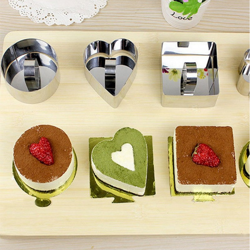 Khuôn Làm Bánh Bằng Thép Không Gỉ Tiện Dụng