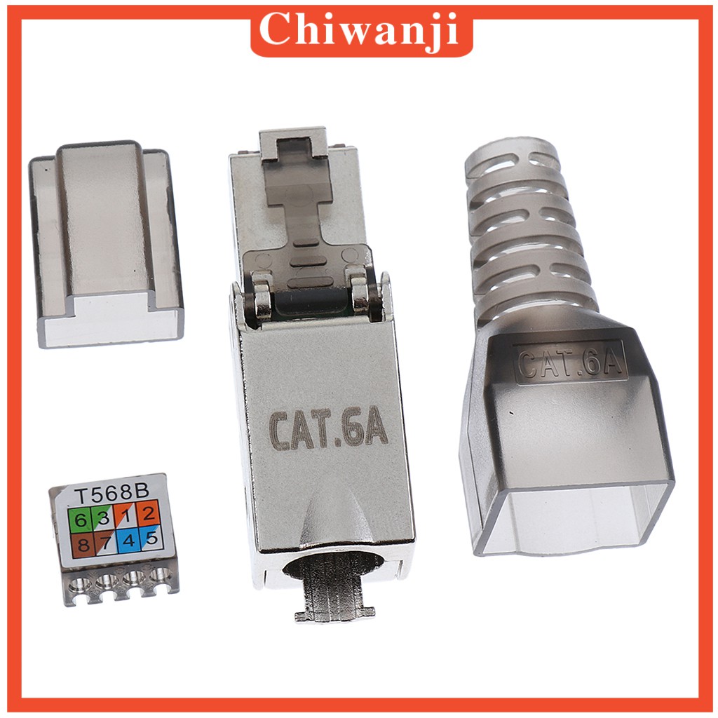 Đầu Nối Dây Mạng Rj45 Cat6A 8p8c