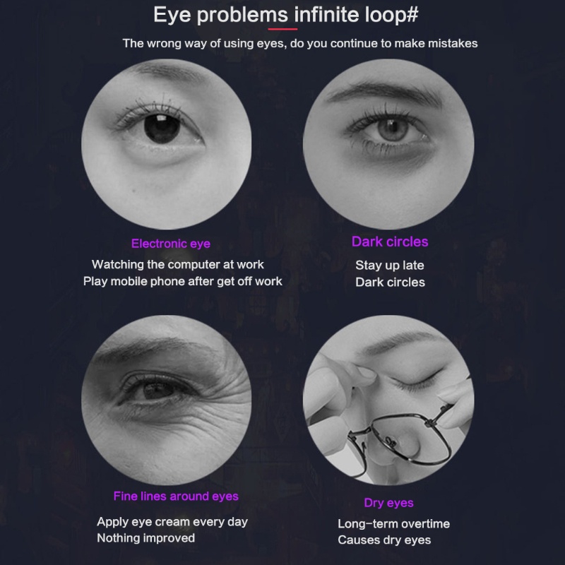 Máy Mát Xa Mắt Túi Khí Thông Minh YOUYO Cải Thiện Giấc Ngủ