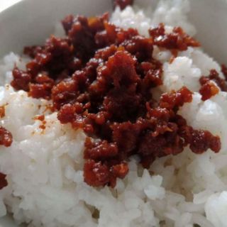 Mắm tép chưng tôm thịt  Thanh Hương