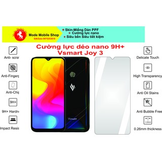 Cường lực dẻo bảo vệ màn hình điện thoại Vsmart Joy3 khỏi trầy xước, va đập
