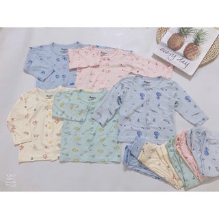 BỘ DÀI TAY AVALER CÚC GIỮA CHO BÉ TRAI BÉ GÁI