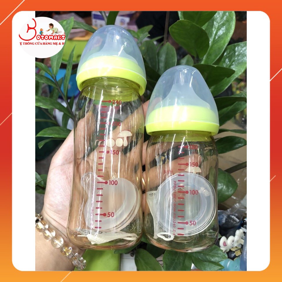 BÌNH SỮA TOOM NỘI ĐỊA NHẬT BẢN(TẶNG KÈM THÊM 1 NÚM)