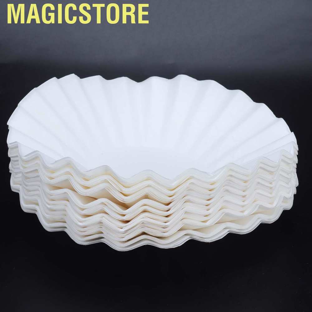 Magicstore Reusable Coffee Filter Basket Cup with 100Pcs Paper Machine Strainer Mesh