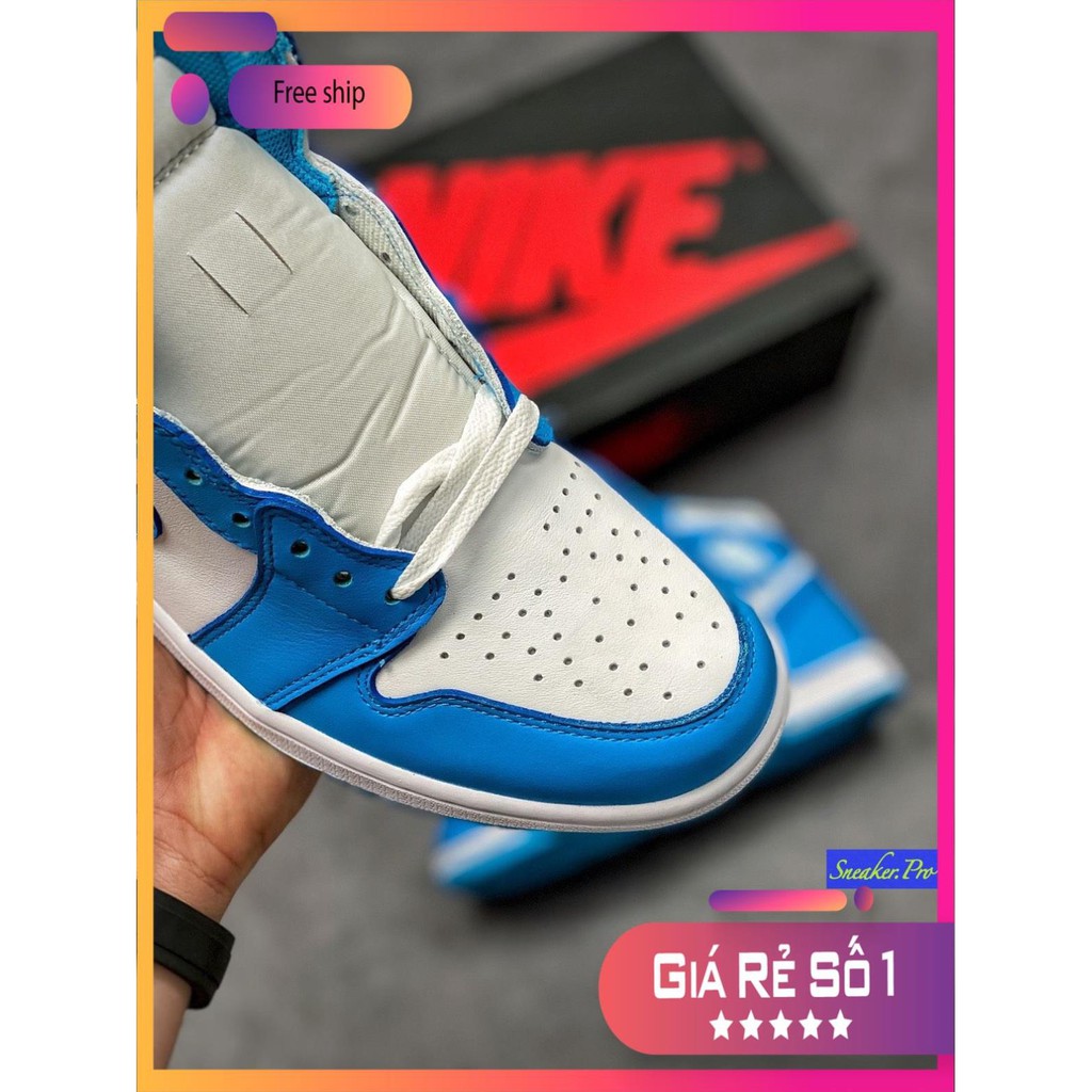 Giày thể thao AIR Jordan 1 Retro UNC siêu đẹp cho nam và nữ siêu đẹp | BigBuy360 - bigbuy360.vn