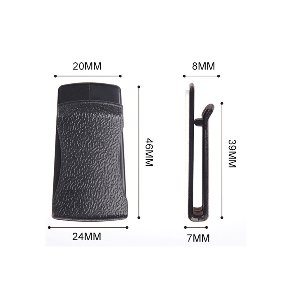 Set 2 Kẹp Giữ Thẻ/Mắt Kính Tiện Lợi Cho Xe Ô Tô
