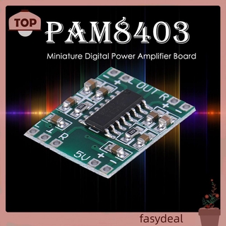 (Fas) Set 5 / 10 Mạch Khuếch Đại Âm Thanh Pam8403 Mini 2x3w