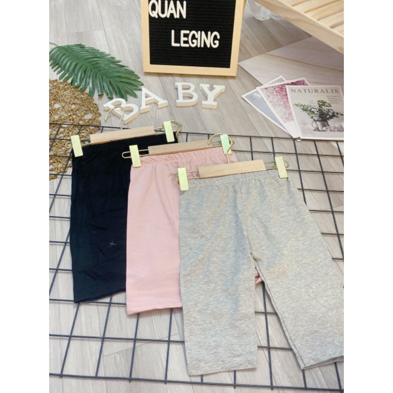 Quần legging cho bé gái quần lửng cho bé gái 8-18kg