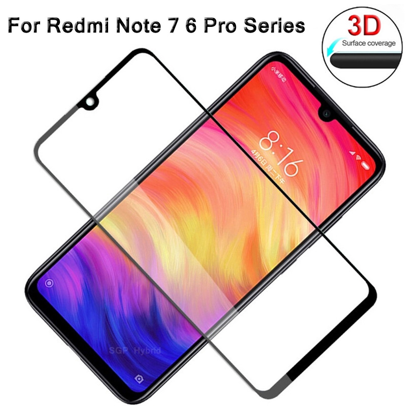 Kính cường lực 5D bảo vệ toàn diện cho Xiaomi Redmi 12 12C 13C Note 12 12s 13 Pro A2+ A1 10 5G 10C 10A 9T 9A 9C Note 11 11s 10 10s 9 9s 8 7 Pro Max 8A 7A