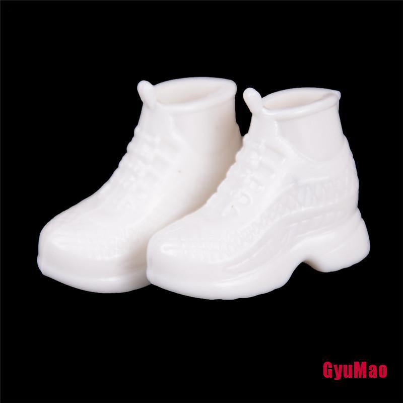 Set 10 Đôi Giày Thể Thao Trắng Xinh Xắn Cho Búp Bê