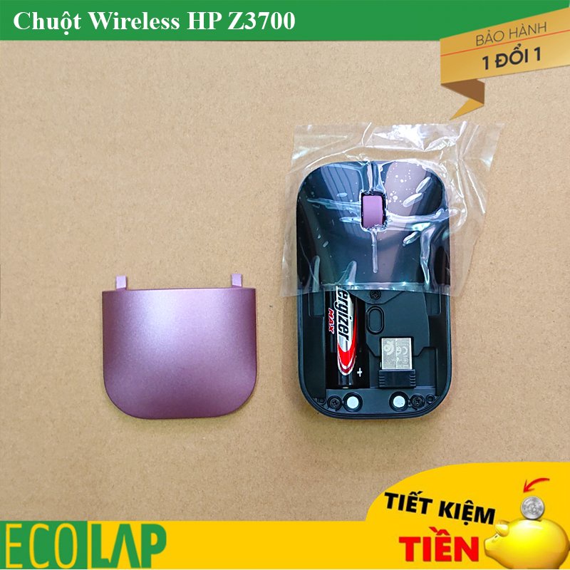 Chuột không dây HP LED Xanh chạy trên mặt kính + tặng kèm pin xịn